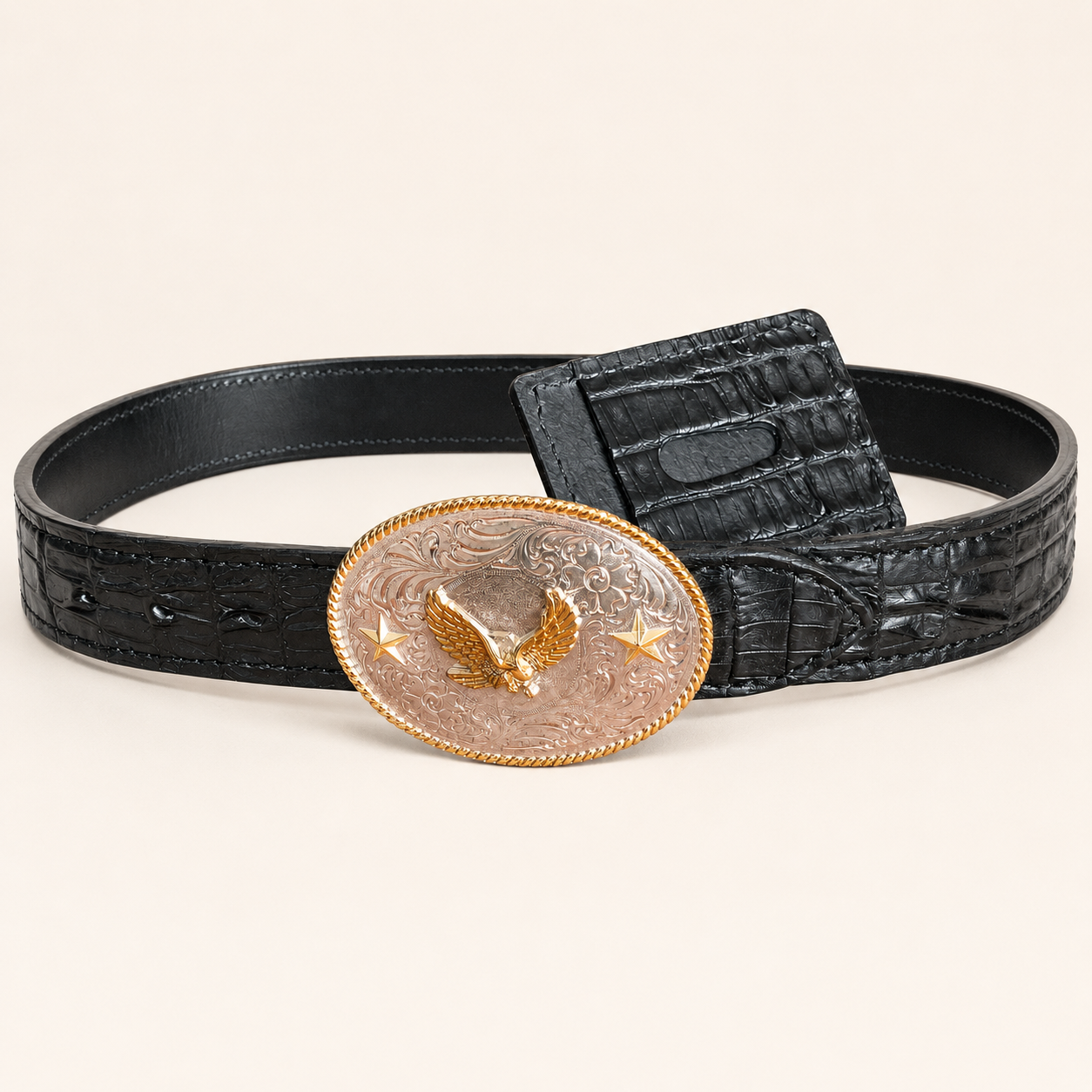 Handcrafted leather belts